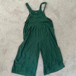 Wide Leg Overalls